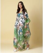 Robe Carmen multicolore