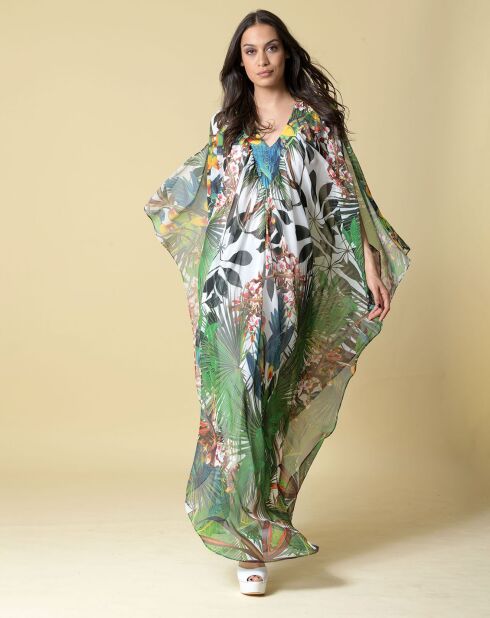 Robe Carmen multicolore