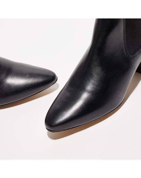 Chelsea Boots en Cuir Marina noires