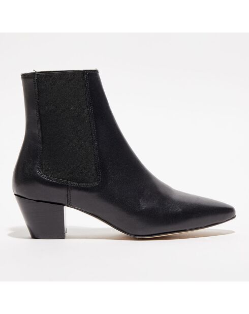 Chelsea Boots en Cuir Marina noires