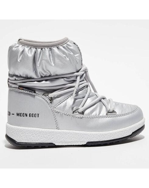 Botas de apres-ski plateadas bajas