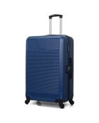 3 Valises 4 roues simples Selenga-C 75/65/55/30 cm & Vanity bleues