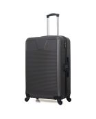 Valise Long Séjour 4 roues simples Selenga 75 cm gris foncé