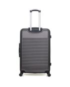 Valise Long Séjour 4 roues simples Selenga 75 cm gris foncé