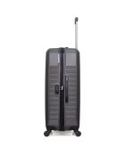 Valise Moyen Séjour 4 roues simples Selenga 65 cm gris foncé