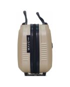 3 Valises 4 roues simples 75/65/55 cm & Vanity Selenga-C beiges