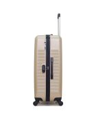 Valise Long Séjour 4 roues simples Selenga 75 cm beige