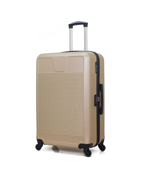 Selenga Kabinenkoffer 4 Einzelräder 55 cm beige