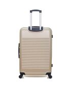Selenga Kabinenkoffer 4 Einzelräder 55 cm beige