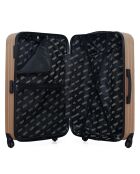 Valigia Long Stay 4 ruote singole Carpathians 75 cm beige