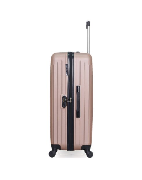 Valigia Long Stay 4 ruote singole Carpathians 75 cm oro rosa