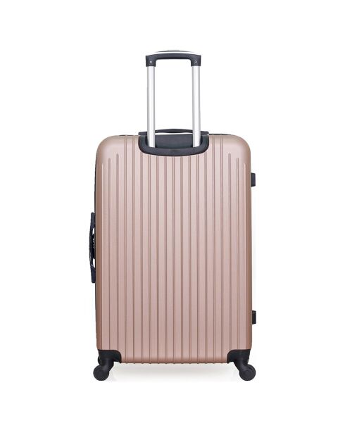 Valigia Long Stay 4 ruote singole Carpathians 75 cm oro rosa