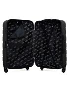 Renoso 4-Rad-Koffer mit mittelhohem Halt, 65 cm, dunkelgrau