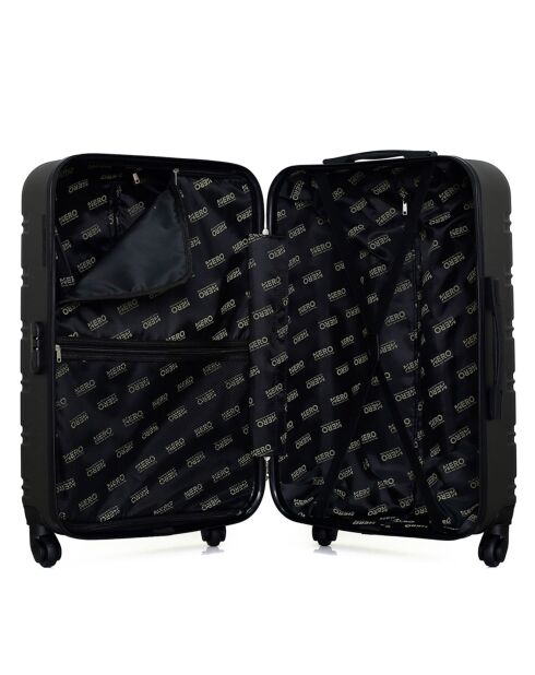 Renoso 4-Rad-Koffer mit mittelhohem Halt, 65 cm, dunkelgrau