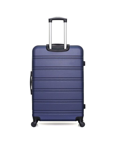 Renoso koffer met 4 wielen en enkele wielen, medium stay, 65 cm marine