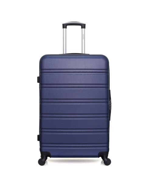 Renoso koffer met 4 wielen en enkele wielen, medium stay, 65 cm marine