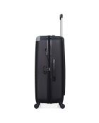 3 Valises 4 roues simples Congo 75/65/55 cm noires