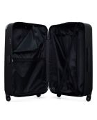Valise Long Séjour 4 roues simples Congo 75 cm noire