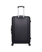 Valise Moyen Séjour 4 roues simples Congo 65 cm noire