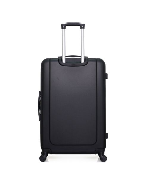 Valise Moyen Séjour 4 roues simples Congo 65 cm noire