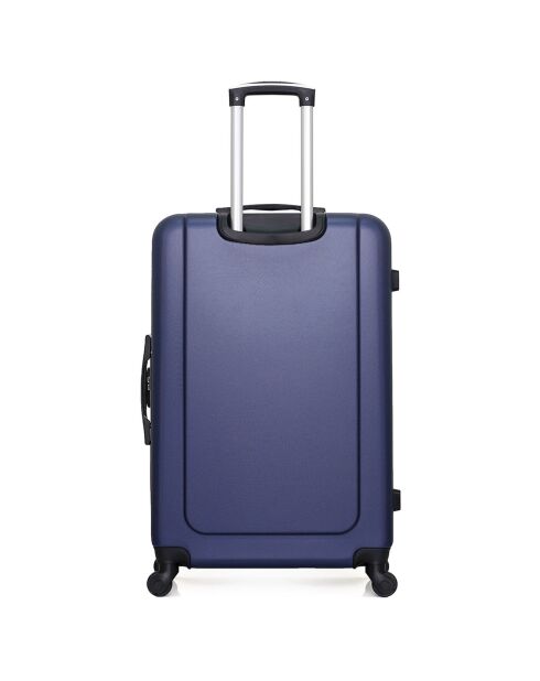 Valise Moyen Séjour 4 roues simples Congo 65 cm bleu marine