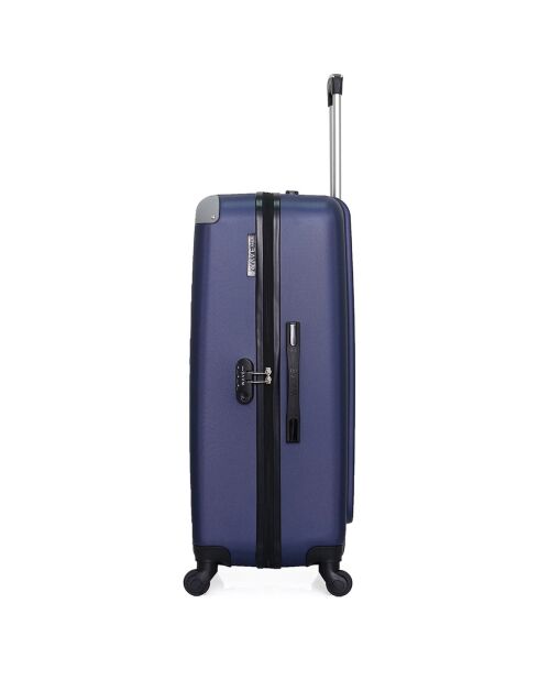 Valise Cabine 4 roues simples Congo 55 cm bleu marine