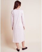 Chemise de nuit imprimée Caline rose