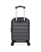 4 graue 4-Rad-Einzelkoffer Renoso-M 75/65/55/46 cm