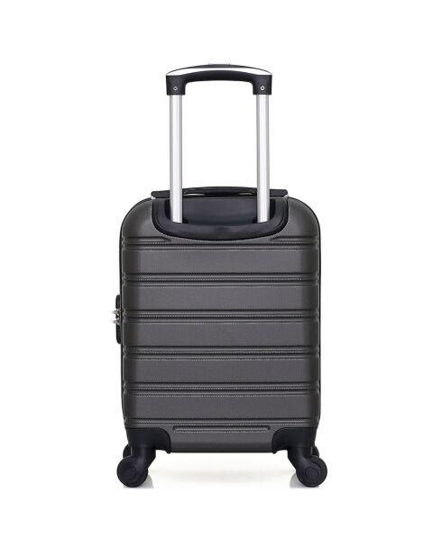 4 graue 4-Rad-Einzelkoffer Renoso-M 75/65/55/46 cm
