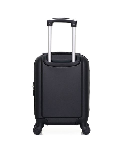 4 Valises 4 roues simples Congo-M 75/65/55/46 cm noires