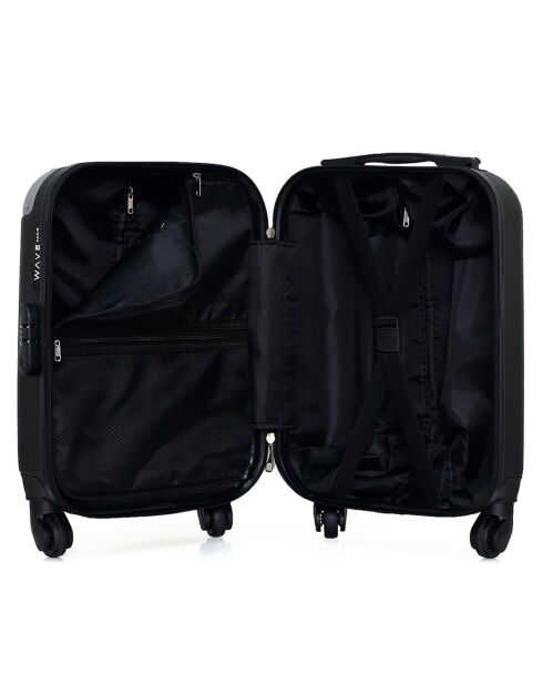 Valise Cabine XXS 4 roues simples Congo 46 cm noire