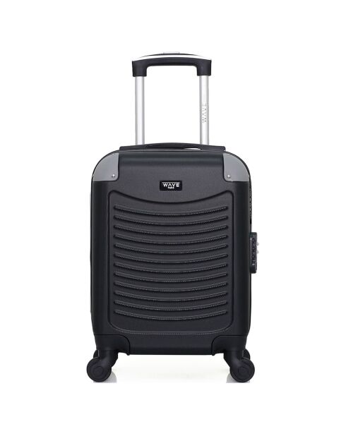 Maleta de cabina XXS 4 ruedas simples Congo 46 cm negra