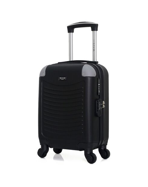 Maleta de cabina XXS 4 ruedas simples Congo 46 cm negra
