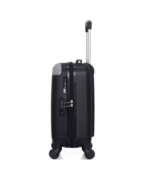 Maleta de cabina XXS 4 ruedas simples Congo 46 cm negra
