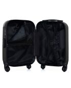 Valise Cabine XXS 4 roues simples Congo 46 cm gris foncé