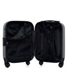 4 Valises 4 roues simples Congo-M 75/65/55/46 cm grises