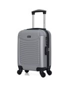 Kabinenkoffer XXS 4 Einzelräder Congo 46 cm grau