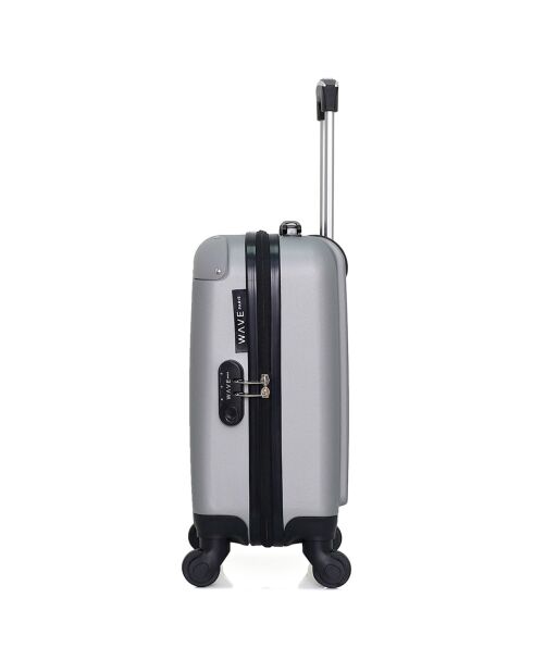 Kabinenkoffer XXS 4 Einzelräder Congo 46 cm grau