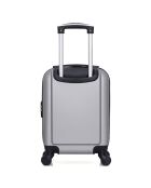 Kabinenkoffer XXS 4 Einzelräder Congo 46 cm grau