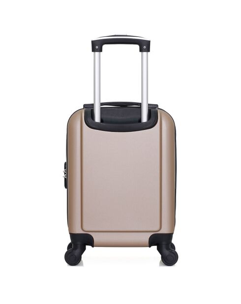 Kabinenkoffer XXS 4 Einzelräder Congo 46 cm beige
