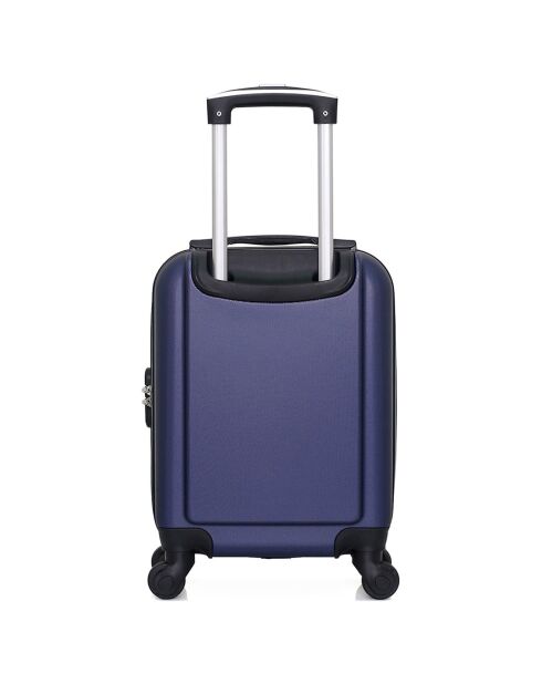 4 Koffer 4 Räder einfaches Congo-M 75/65/55/46 cm marineblau