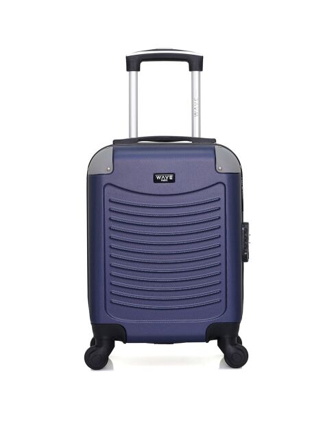 4 Koffer 4 Räder einfaches Congo-M 75/65/55/46 cm marineblau