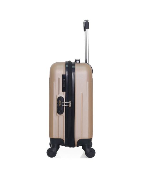 4 einfache Allradkoffer Carpathians -M 75/65/55/46 cm beige
