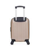 XXS Cabinekoffer met 4 enkele wielen Carpathians 46 cm beige