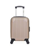 XXS Cabinekoffer met 4 enkele wielen Carpathians 46 cm beige