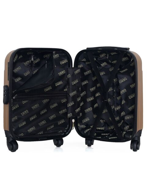 XXS Kabinenkoffer 4 Einzelräder Carpathians 46 cm beige