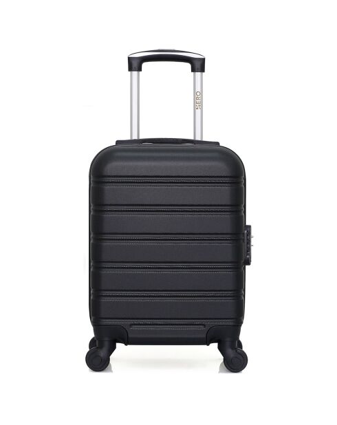 Valise Cabine XXS 4 roues simples Renoso 46cm noire