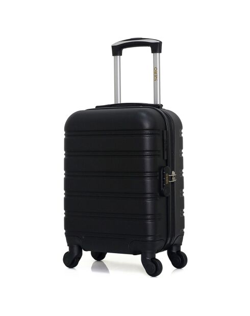Valise Cabine XXS 4 roues simples Renoso 46cm noire