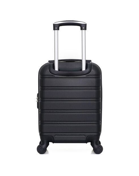 Valise Cabine XXS 4 roues simples Renoso 46cm noire