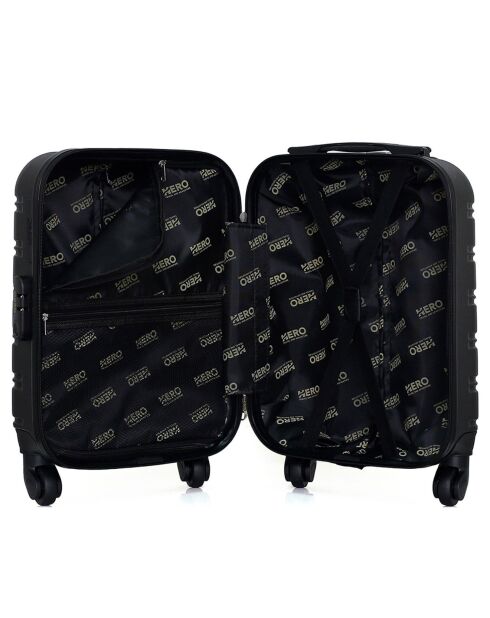 Valise Cabine XXS 4 roues simples Renoso 46cm noire